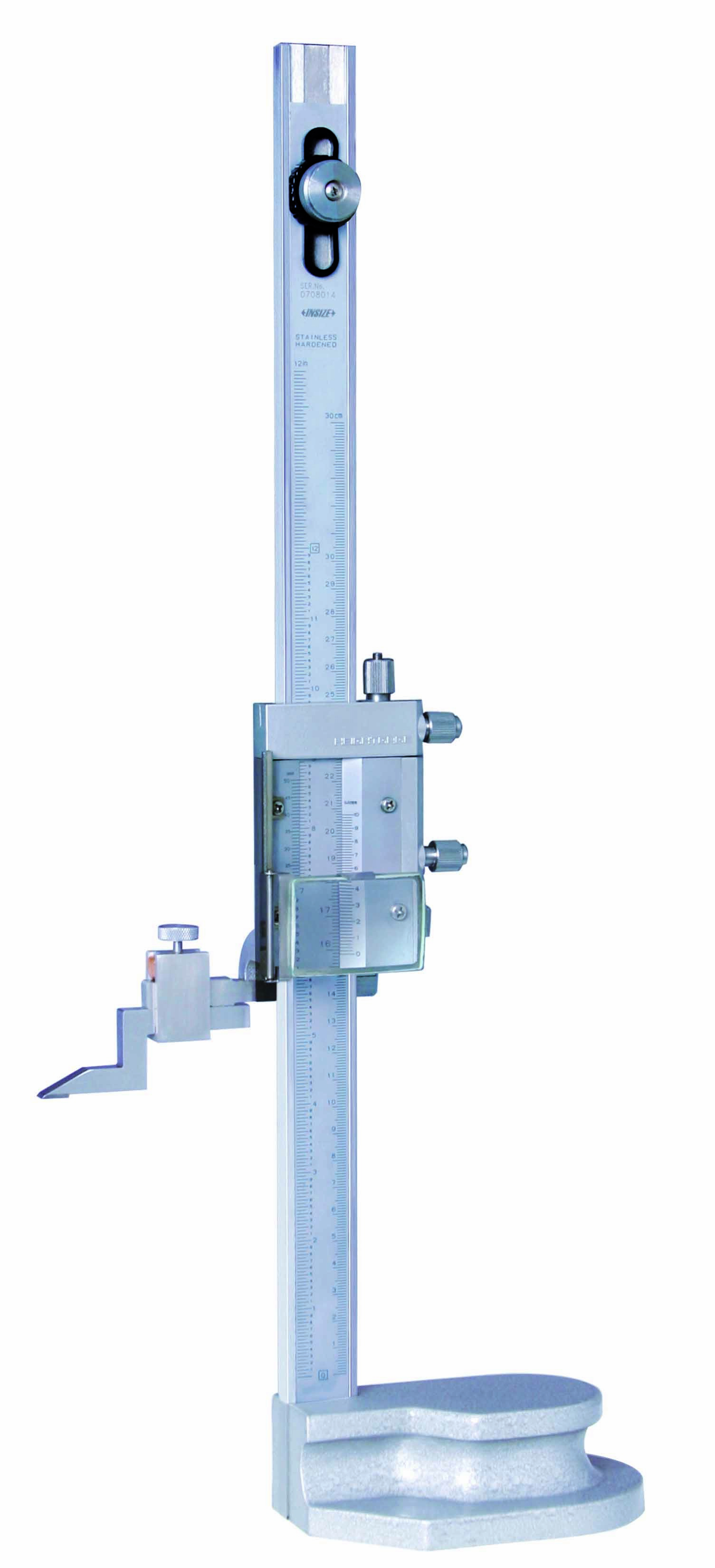 INSIZE 1250-300 Vernier Height Gage, 0" - 12", Graduation .001"